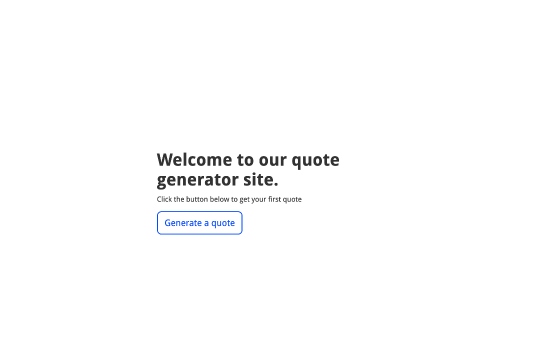 random-quote-generator - Webflow